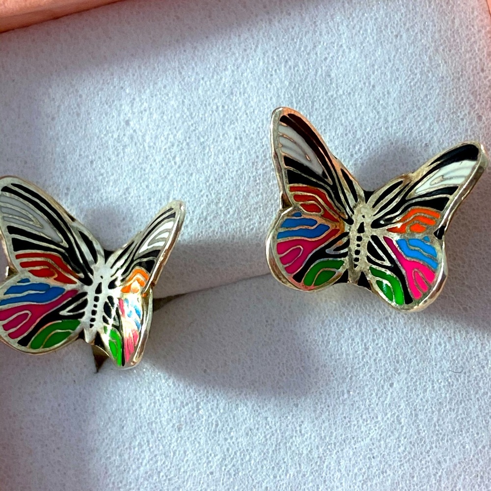 Beautiful Butterfly Stud Earrings